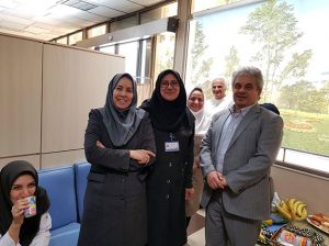 جشن بازنشستگی آقای بابک بلاری کارشناس تصویربرداری: عکس شماره 4 / 5